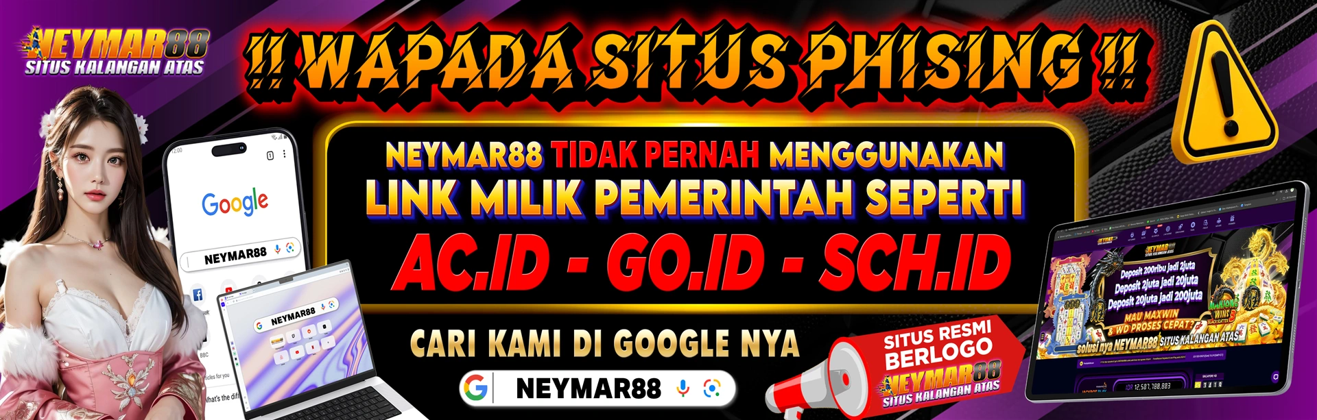 WARNING PHISING